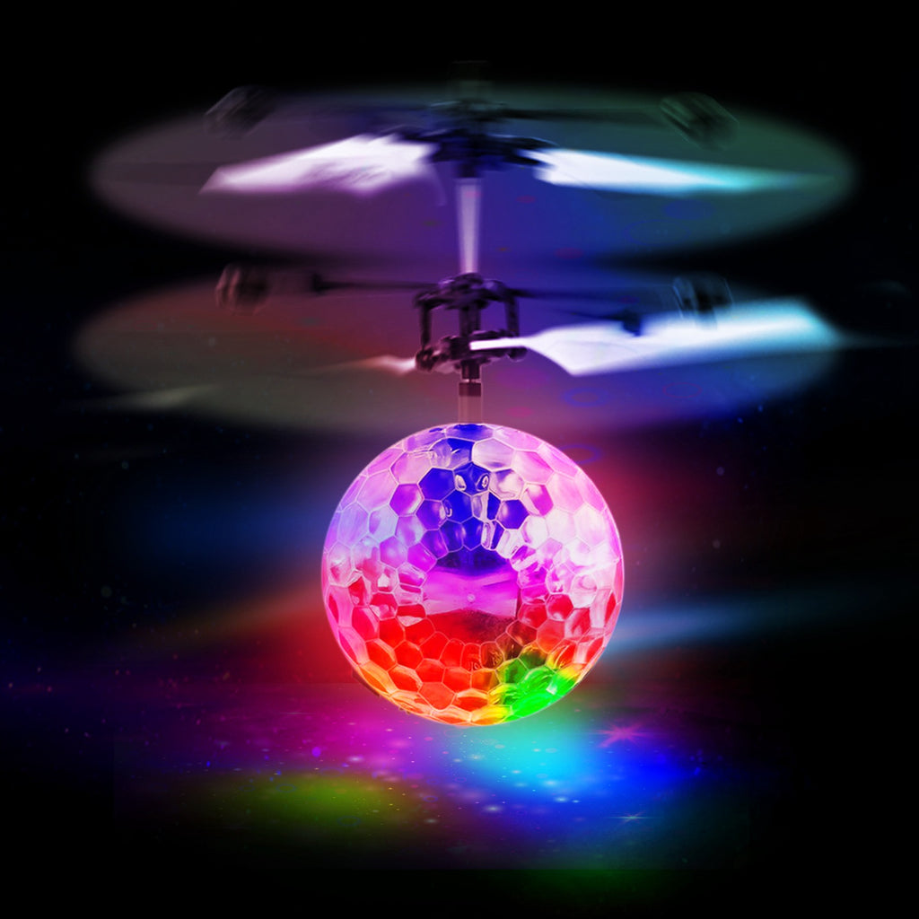 RC Flying Balls Electric Infrared Induction Drone Helicopter Ball LED Light Kids Flying Toy
