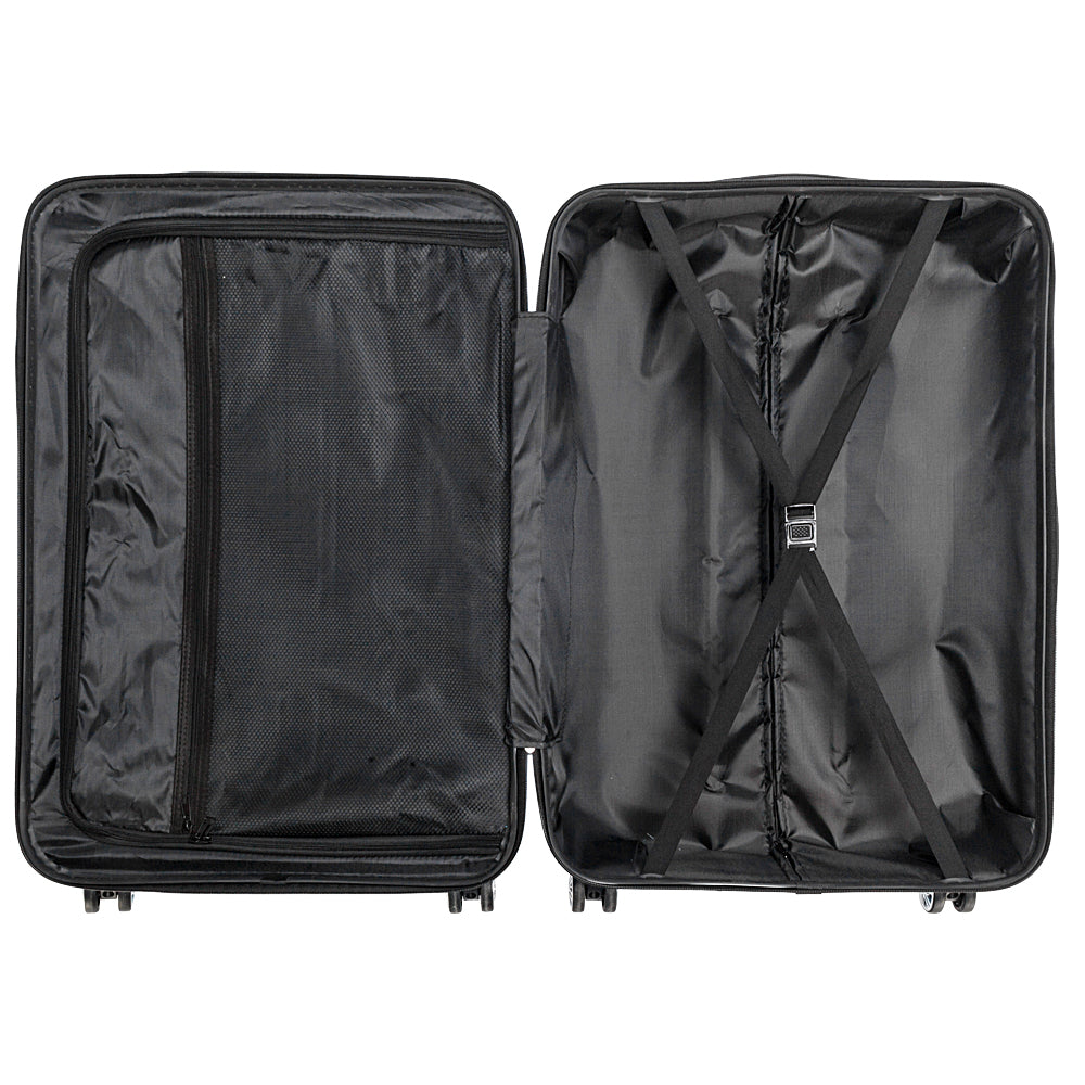 Three In One ABS Suitcase 20 Inches 24 Inches 28 Inches Blue