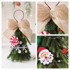Mini Christmas Tree Ornaments Diy Christmas Decorations Home Bedroom Party Decorations Desktop Children New Year Christmas Gift