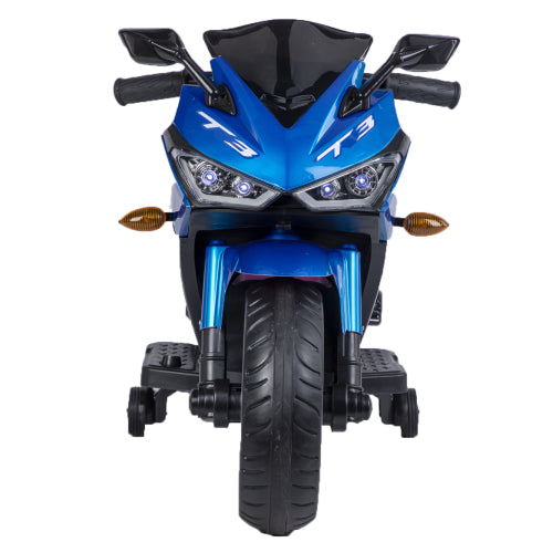 Kids Motorcycle,12V Motorcycle For Kids 3 4 5 6 Years Boys Girls 12v7ah Kids Motorcycle Ride On Toy With Training Wheels  Manual Throttle  Drive By Hand Lighting Wheels